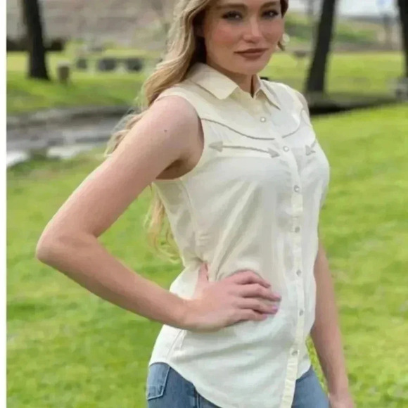 Rodeo Quincy Womens Rio Grande Button Up - Picture 2 of 7